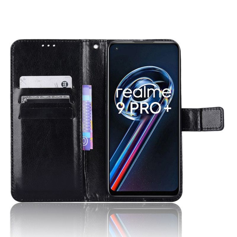 Flipové Pouzdro Na Realme 9 5G Okázalá Umělá Kůže