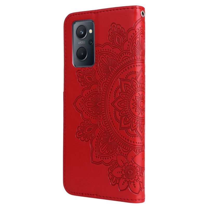 Flipové Pouzdro Na Realme 9i Mandala Květiny