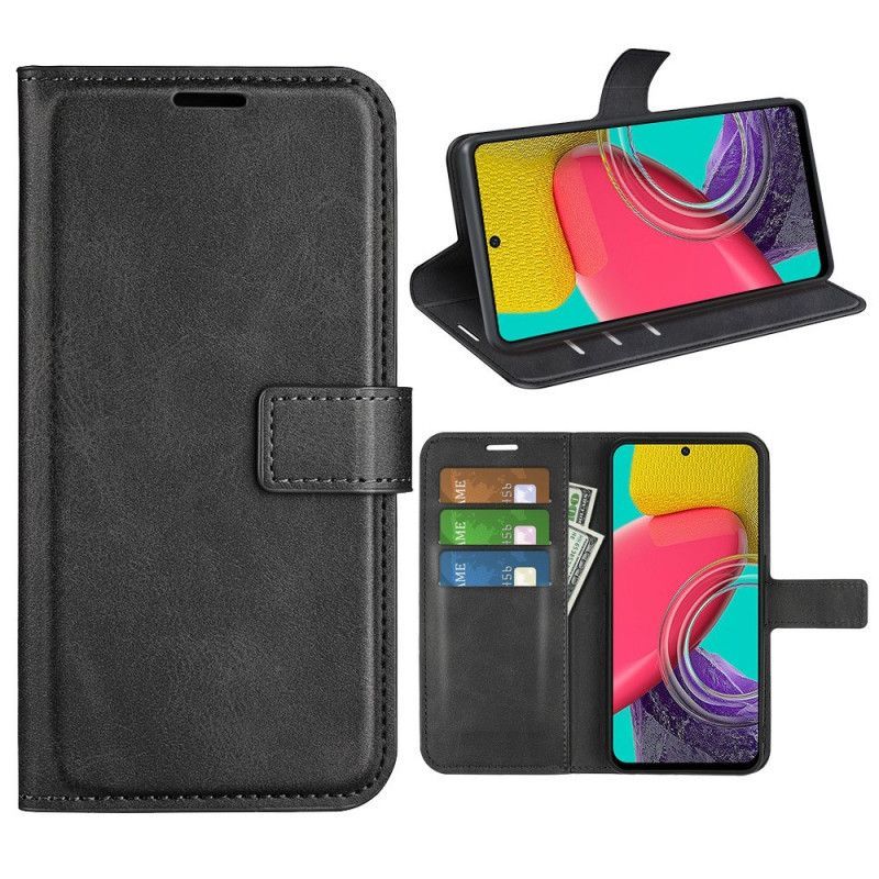 Flipové Pouzdro Na Samsung Galaxy M53 5G Slim Extreme Leather Effect