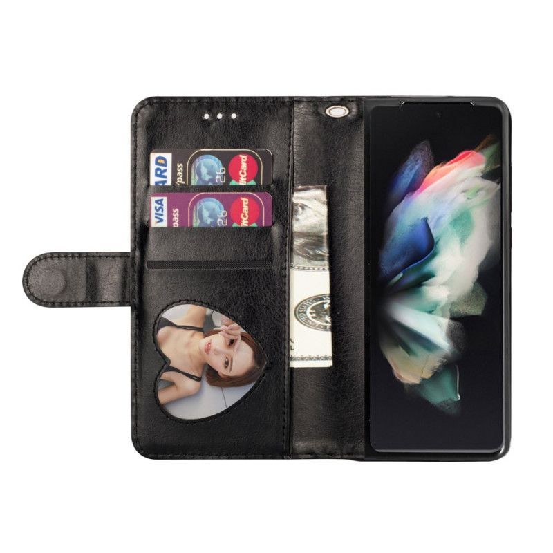 Flipové Pouzdro Na Samsung Galaxy Z Fold 4 Stars Lanyard