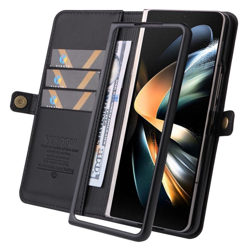 Flipové Pouzdro Na Samsung Galaxy Z Fold 4 Yikatu Yk-001