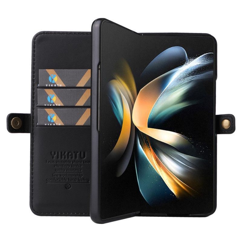 Flipové Pouzdro Na Samsung Galaxy Z Fold 4 Yikatu Yk-001