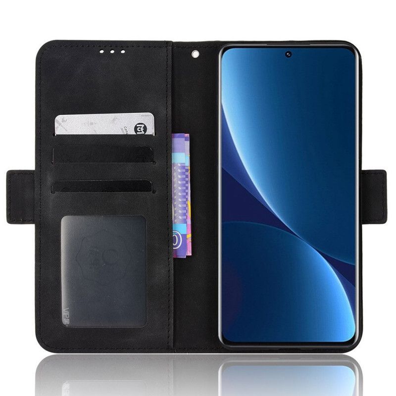 Flipové Pouzdro Na Xiaomi 12 Pro Multi-card Premier Class