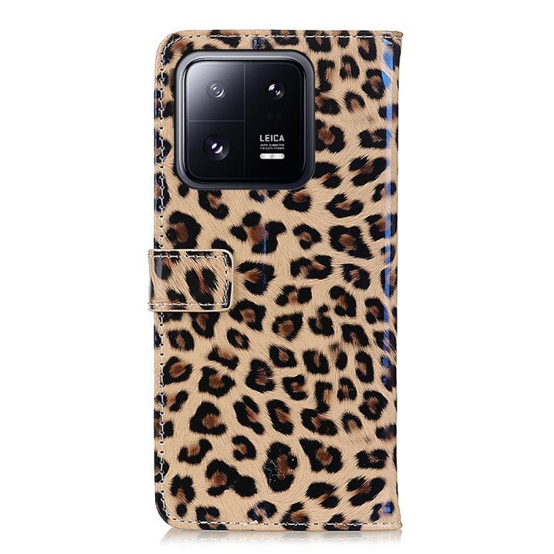 Flipové Pouzdro Na Xiaomi 13 Leopard