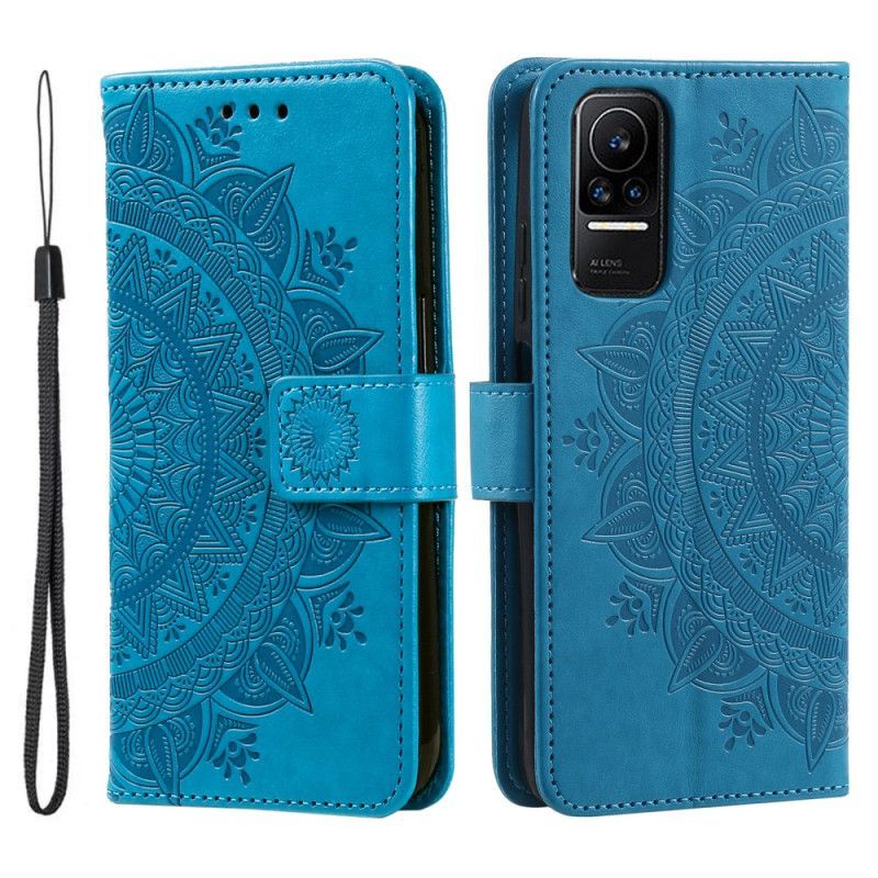 Flipové Pouzdro Na Xiaomi 13 Lite Mandala Sun S Šňůrkou