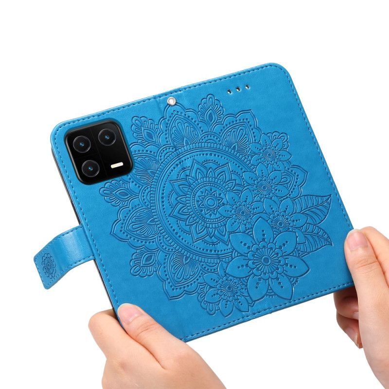 Flipové Pouzdro Na Xiaomi 13 Pro Na Lana Strappy Mandala