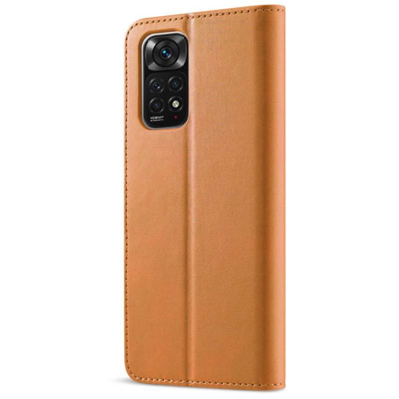 Flipové Pouzdro Na Xiaomi Redmi Note 11 / 11S Kožený Efekt Lc.imeeke