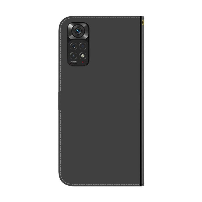 Flipové Pouzdro Na Xiaomi Redmi Note 11 / 11S Kryt Na Zrcadlo Z Umělé Kůže