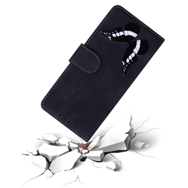 Flipové Pouzdro Na Xiaomi Redmi Note 11 / 11S Skin-touch Butterfly