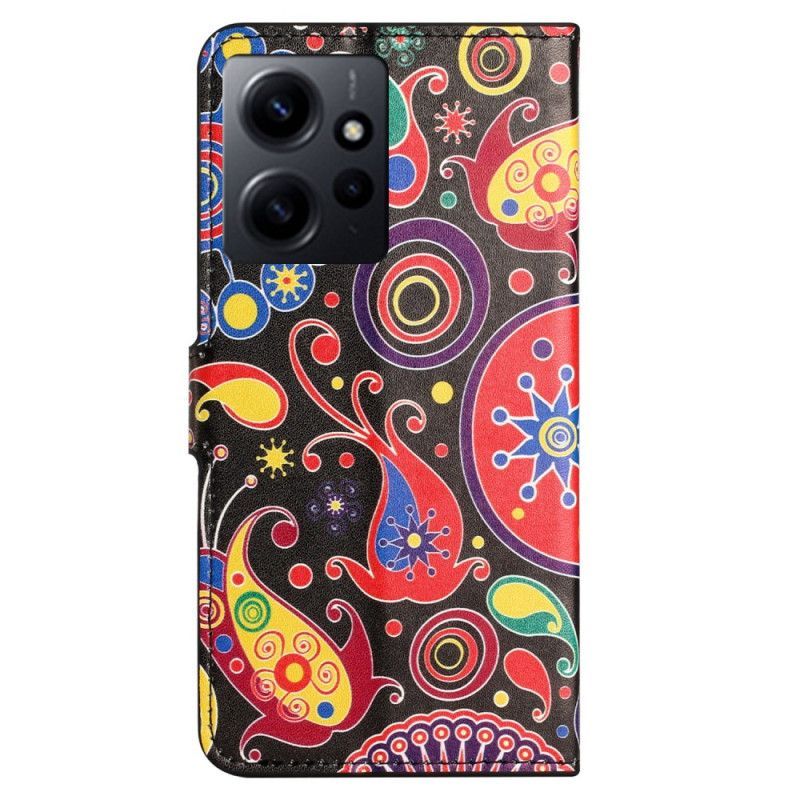 Flipové Pouzdro Na Xiaomi Redmi Note 12 4G Paisley