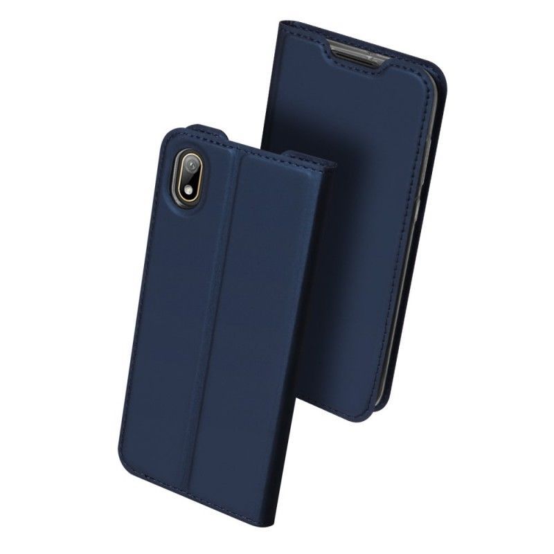 Flip Cover Huawei Y5 2019 / Kožené Pouzdro Folio Honor 8s Skin Pro Dux Ducis