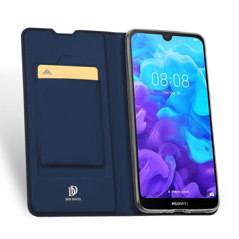 Flip Cover Huawei Y5 2019 / Kožené Pouzdro Folio Honor 8s Skin Pro Dux Ducis