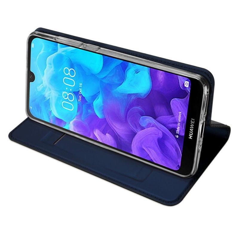 Flip Cover Huawei Y5 2019 / Kožené Pouzdro Folio Honor 8s Skin Pro Dux Ducis