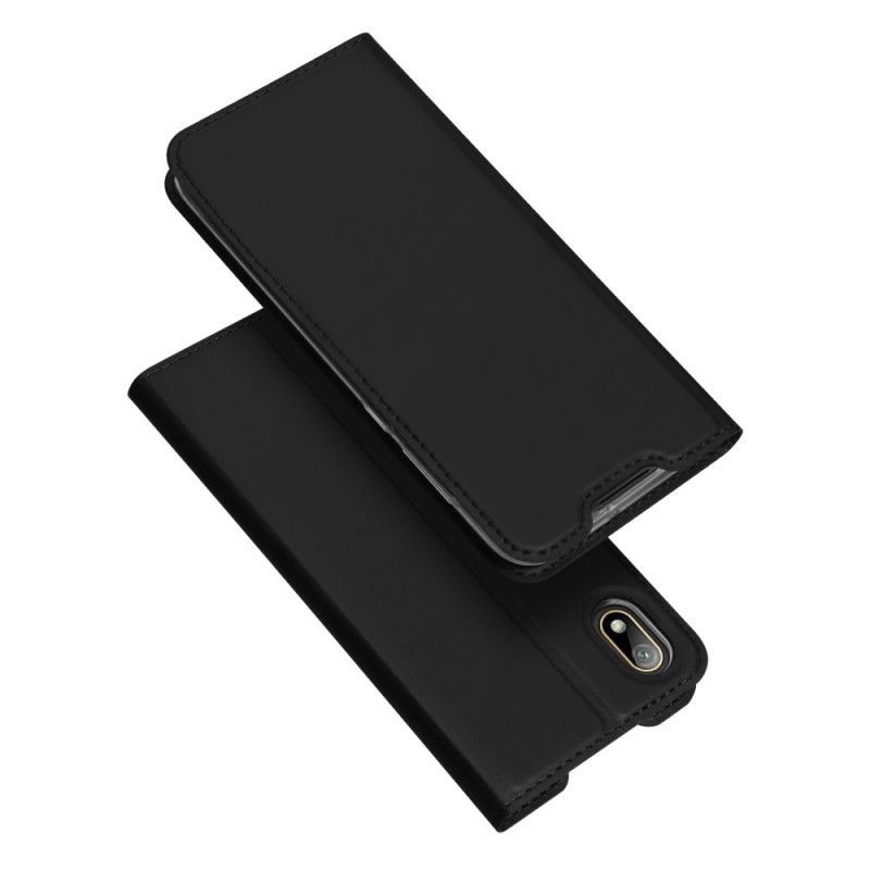 Flip Cover Huawei Y5 2019 / Kožené Pouzdro Folio Honor 8s Skin Pro Dux Ducis