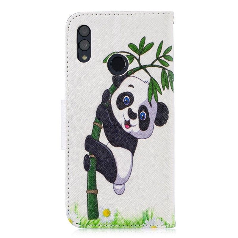 Flipové Pouzdro Honor 10 Lite / Huawei P Smart 2019 Panda Na Bambusu