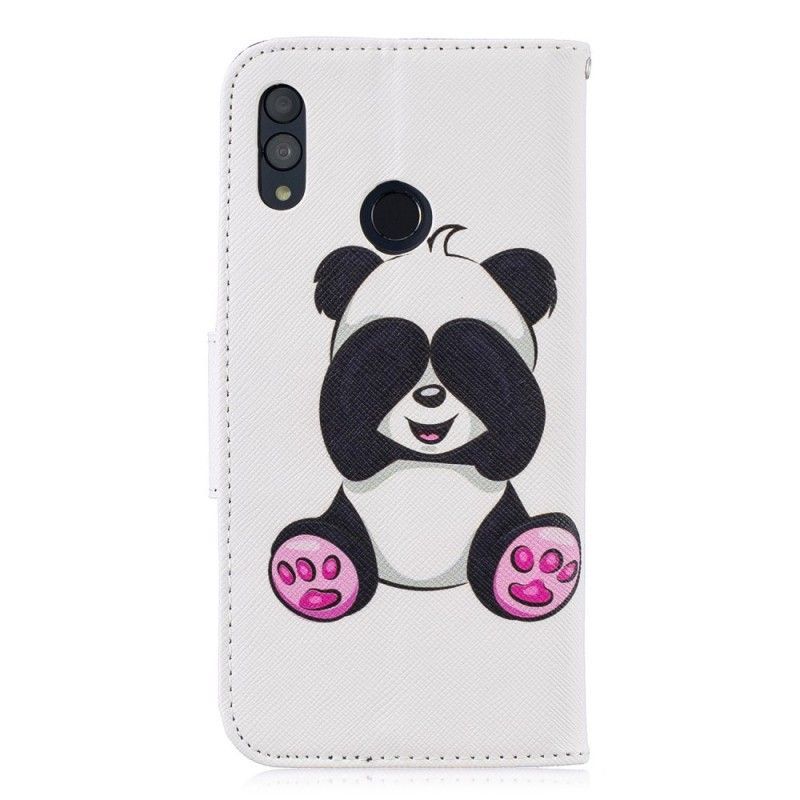 Flipové Pouzdro Honor 10 Lite / Huawei P Smart 2019 Panda Zábava