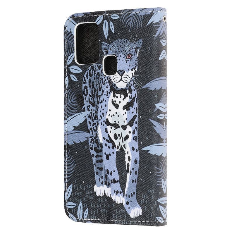 Flipové Pouzdro Honor 9x Lite Tanga Leoparda