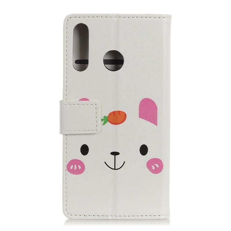 Huawei P Smart Z Cover / Flipové Pouzdro Honor 9x Cat Cartoon