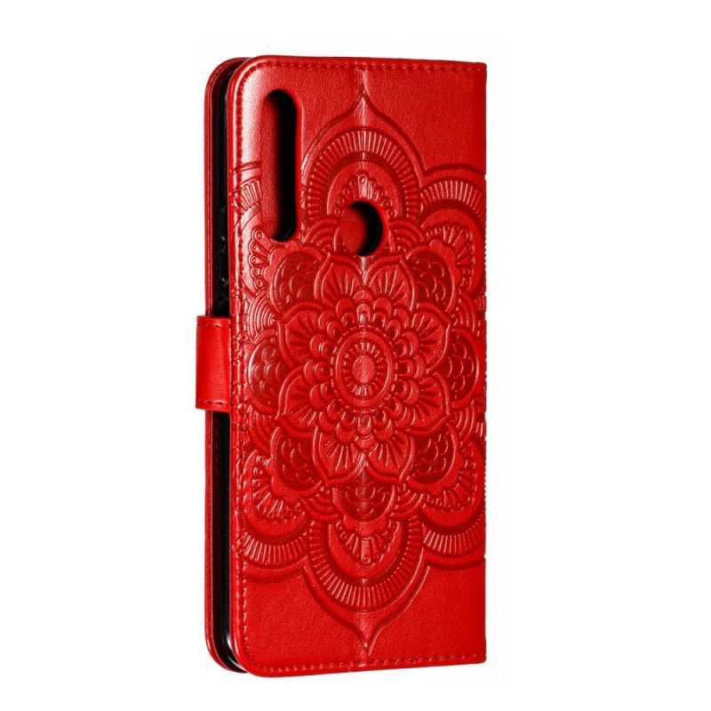 Huawei P Smart Z Cover / Peněženková Pouzdra Honor 9x Mandala A Diamanty