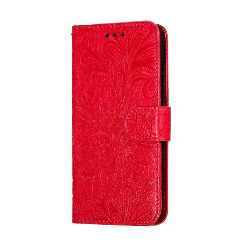 Huawei Y5 2019 Pouzdro / Flipové Pouzdro Na Honor 8s Tribal Flowers With Strap