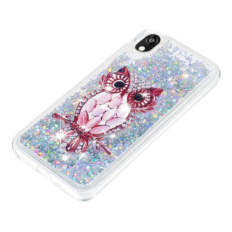 Huawei Y5 2019 Pouzdro / Kryt Na Honor 8s Glitter Rich Miss Owl