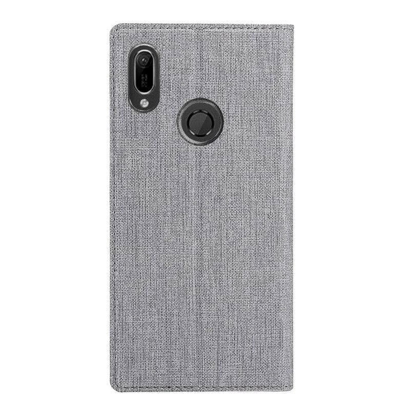 Kožené Pouzdro Folio Honor 8a / Huawei Y6 2019 Texturovaný Vili Dmx