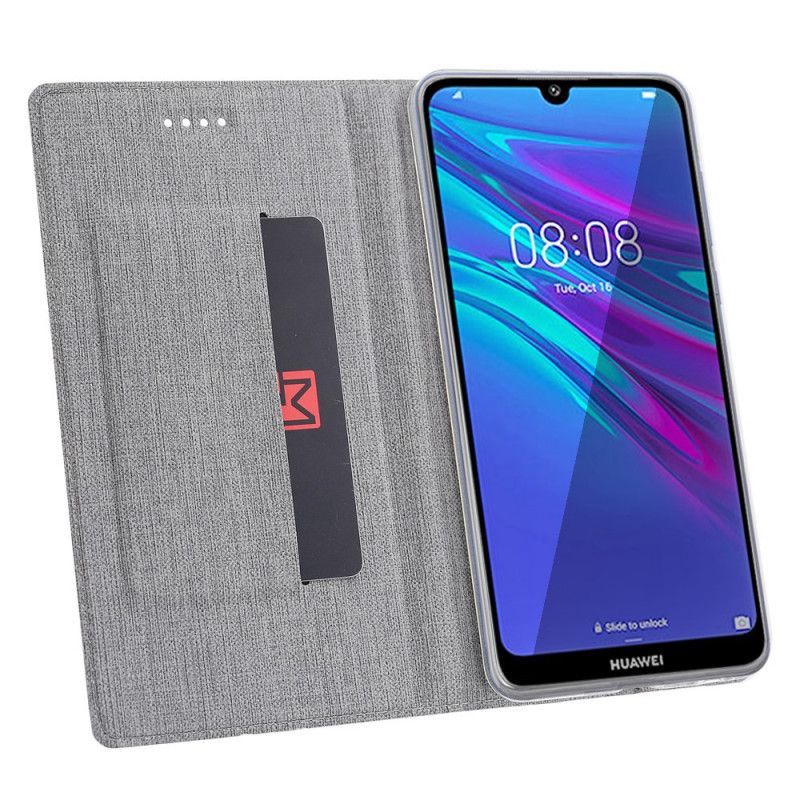 Kožené Pouzdro Folio Honor 8a / Huawei Y6 2019 Texturovaný Vili Dmx