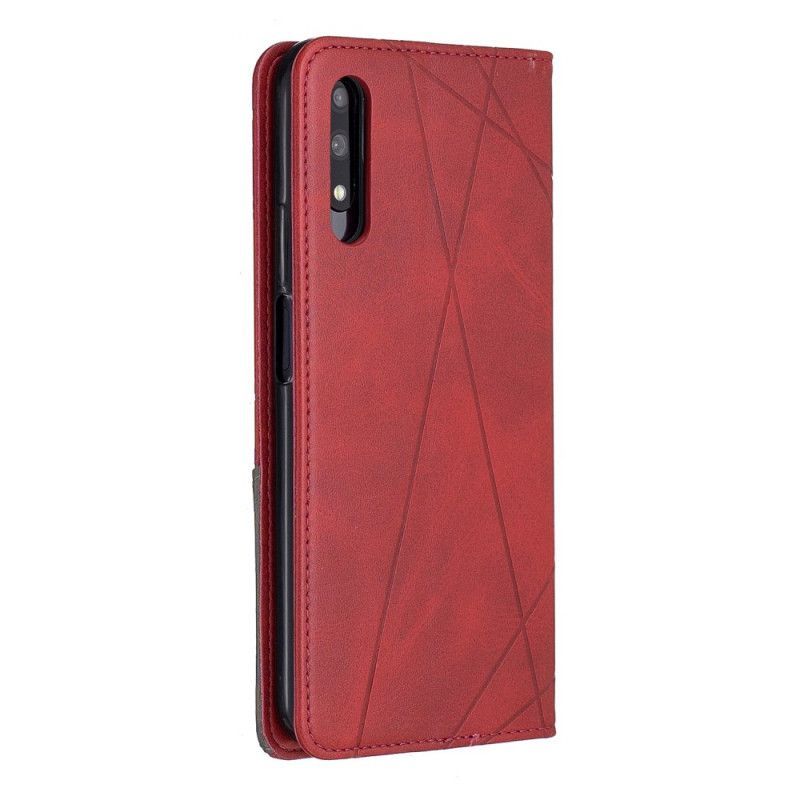 Kožené Pouzdro Folio Honor 9x Pro Maximální Styl Umělce