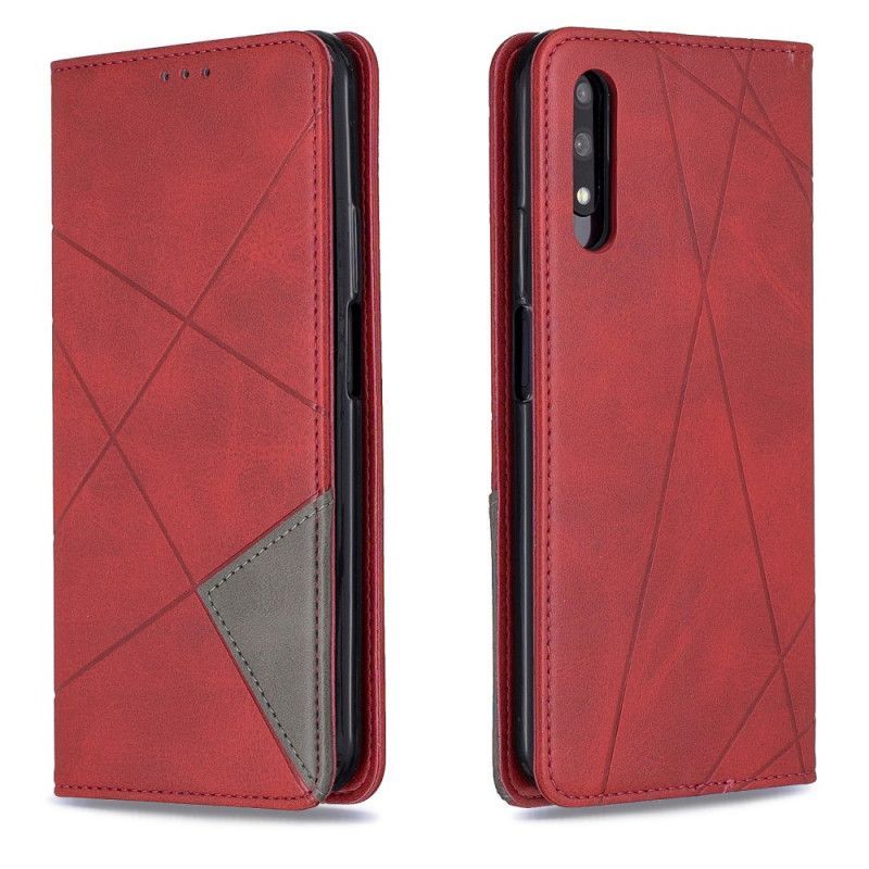 Kožené Pouzdro Folio Honor 9x Pro Maximální Styl Umělce