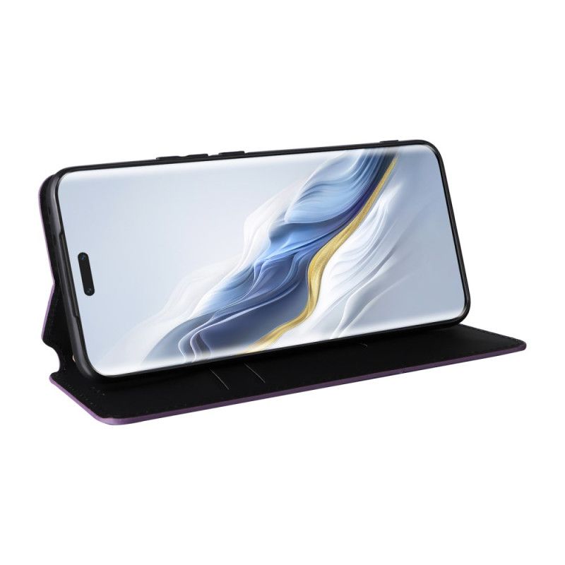 Kožené Pouzdro Folio Na Honor Magic 6 Pro 3d Kostky