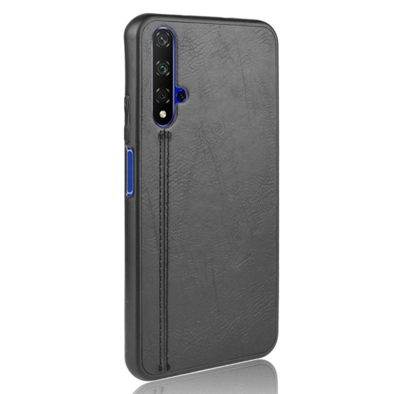 Kryt Honor 20 / Kožené Prošívání Stylu Huawei Nova 5t