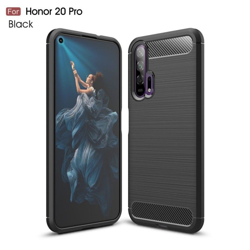 Kryt Honor 20 Pro Kartáčované Uhlíkové Vlákno