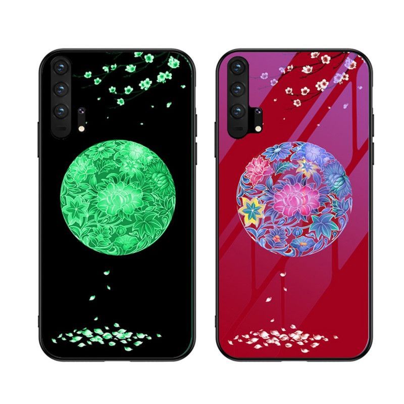 Kryt Honor 20 Pro Tvrzené Sklo S Fluorescenčním Vzorem