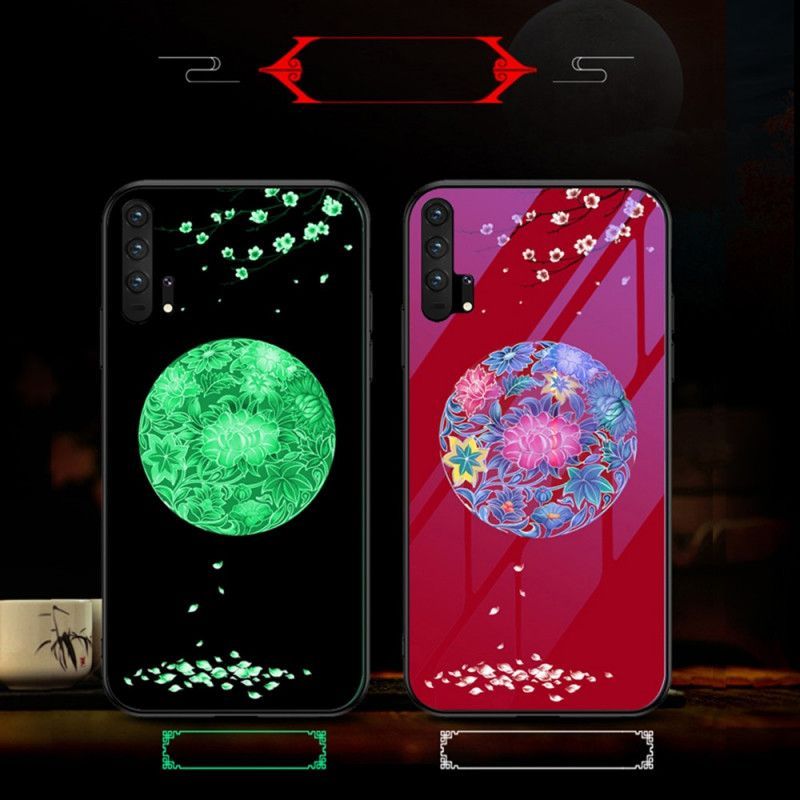 Kryt Honor 20 Pro Tvrzené Sklo S Fluorescenčním Vzorem