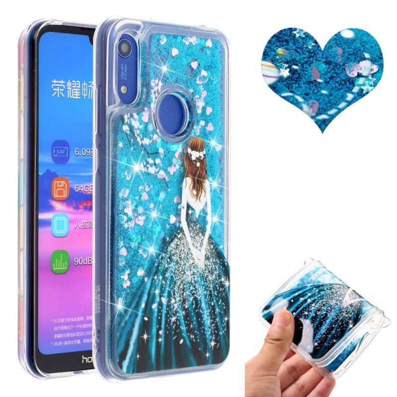 Kryt Honor 8a / Huawei Y6 2019 Třpytivá Princezna