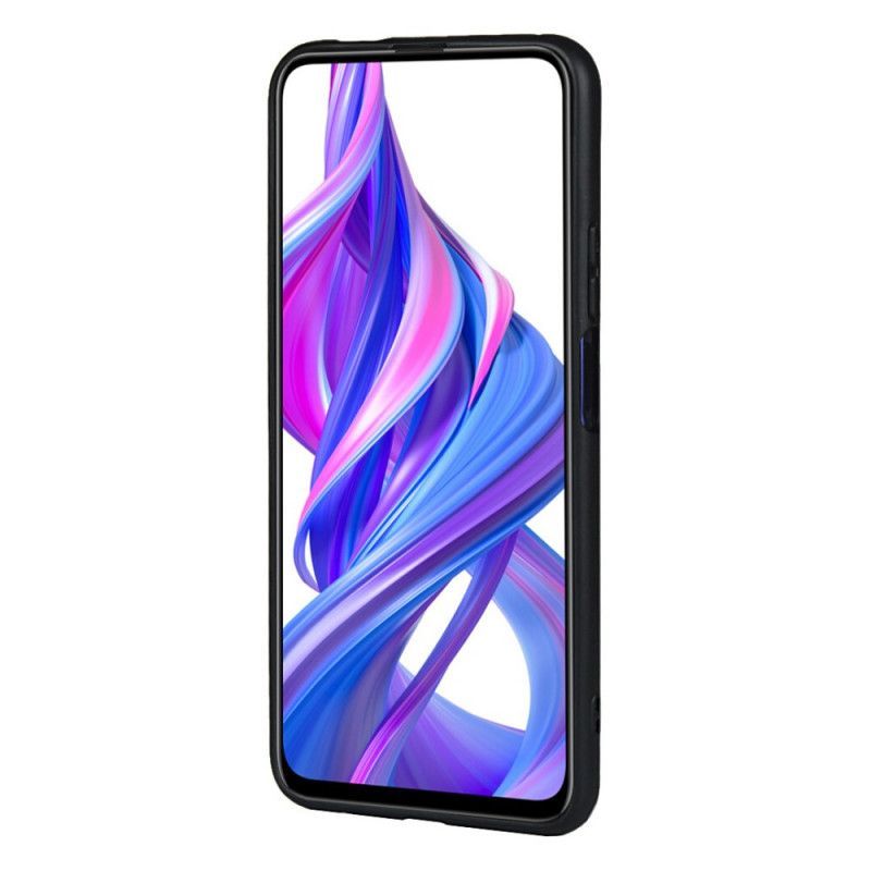 Kryt Honor 9x Pro Kožená Textura Pouzdra Na Dvojité Karty