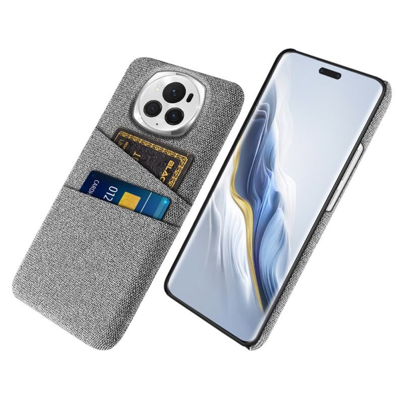 Kryt Honor Magic 6 Pro Kryty Na Mobil Fabric Double Card Holder