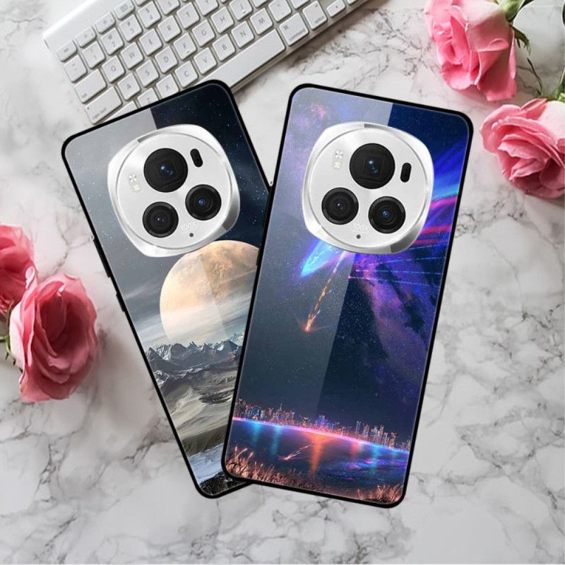 Kryt Honor Magic 6 Pro Planety Z Tvrzeného Skla