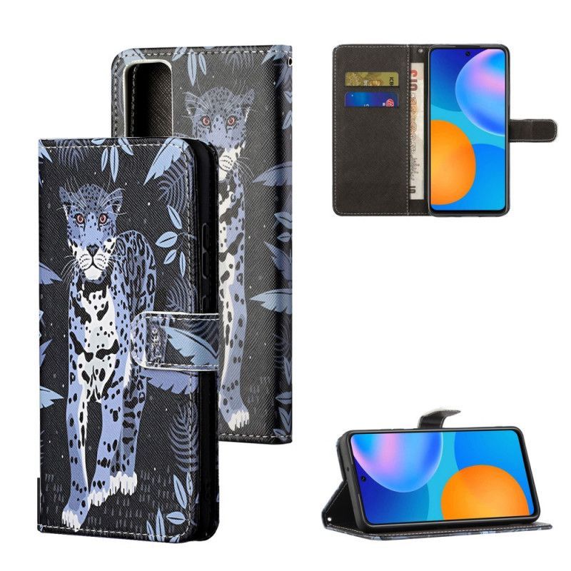 Peněženková Pouzdra Honor 10x Lite Leopardí Tanga