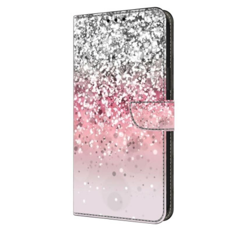 Peněženková Pouzdra Honor X9b / Magic 6 Lite Kryty Na Mobil Gradient Glitter