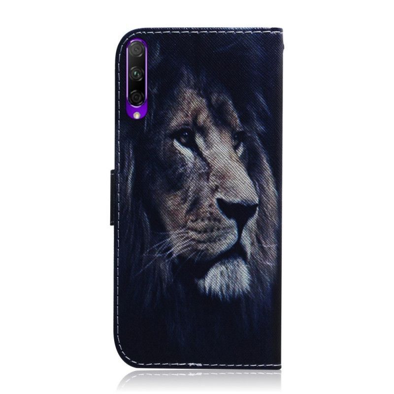 Pouzdro Huawei P Smart Pro / Flipové Pouzdro Honor 9x Pro Dreaming Lion