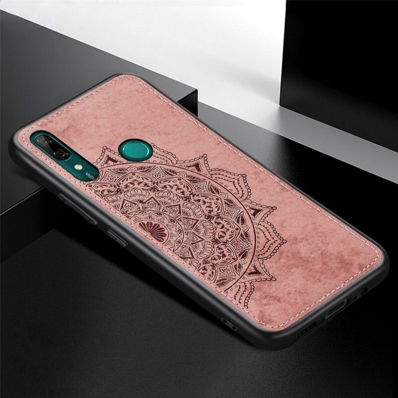 Pouzdro Huawei P Smart Z / Textura Tkaniny Kryt Na Honor 9x A Mandala