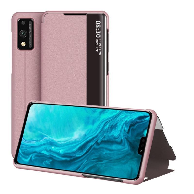 Zobrazit Obal Kryt Honor 9x Lite Imitace Kůže Textura