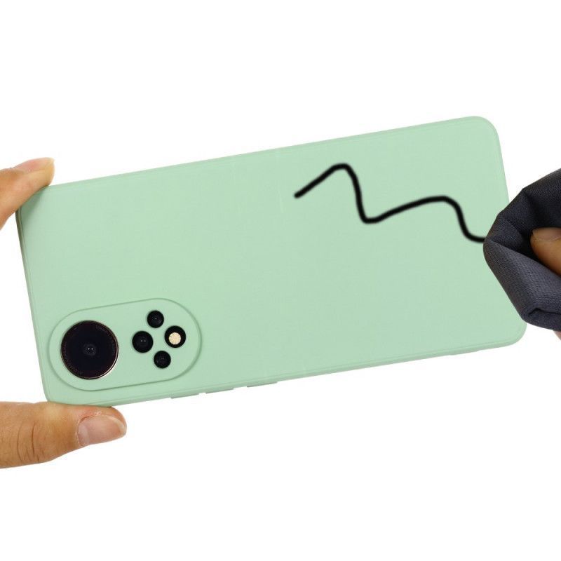 Case Honor 50 / Huawei Nova 9 Tekutý Silikon Se Šňůrkou