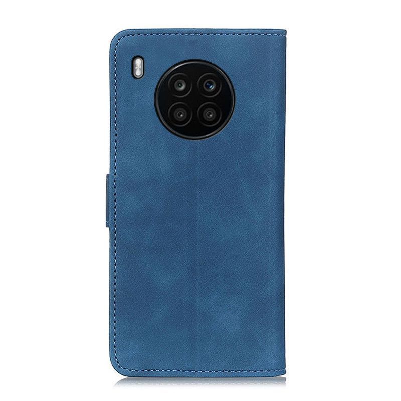 Case Honor 50 Lite / Huawei Nova 8i Vintage Khazneh Kožený Efekt