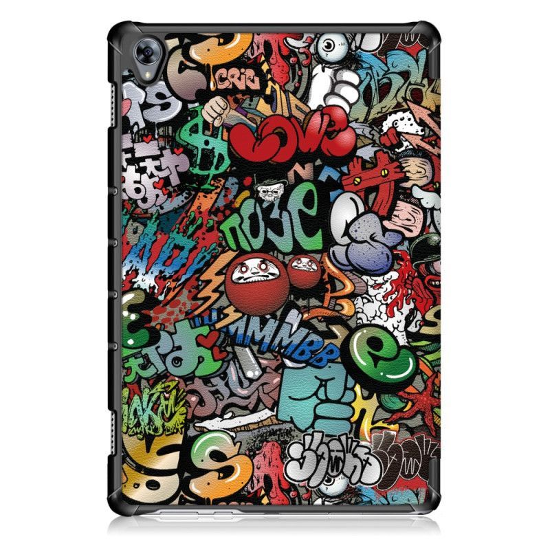 Chytré Pouzdro Huawei Mediapad M6 108" Zesílené Graffiti