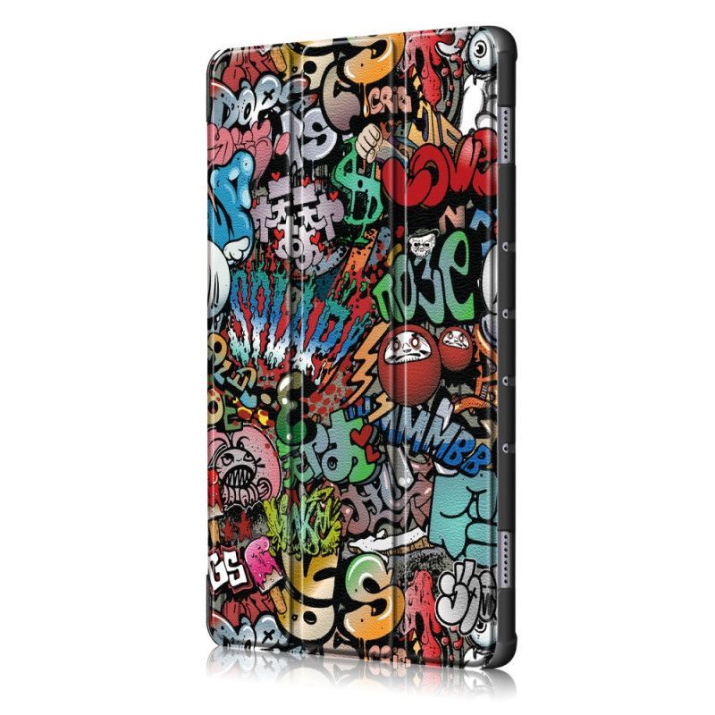 Chytré Pouzdro Huawei Mediapad M6 108" Zesílené Graffiti