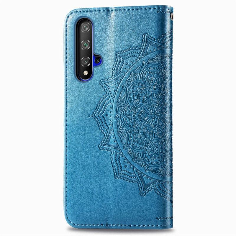 Cover Čest 20 / Flipové Pouzdro Na Huawei Nova 5t Středověká Mandala