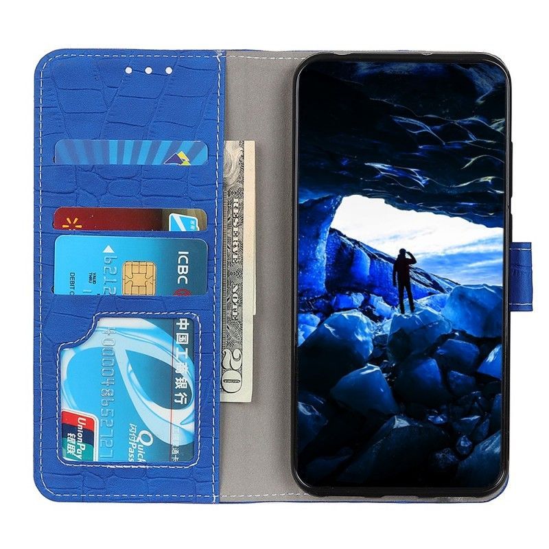 Cover Čest 20 / Kožený Kryt Huawei Nova 5t Krokodýl Miluji Tě