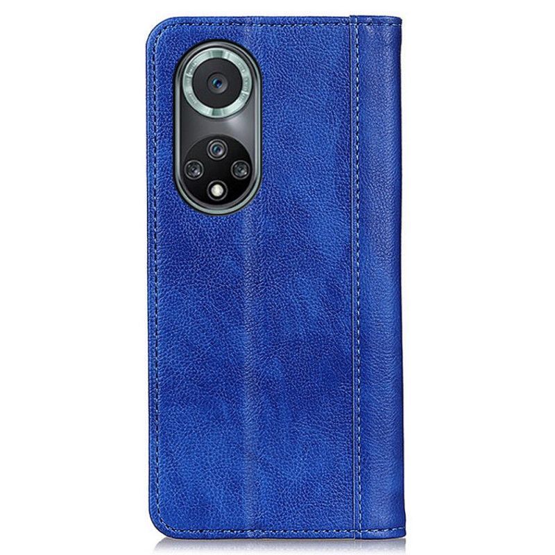 Flip Cover Honor 50 Pro / Huawei Nova 9 Pro Split Liči Kůže Elegance